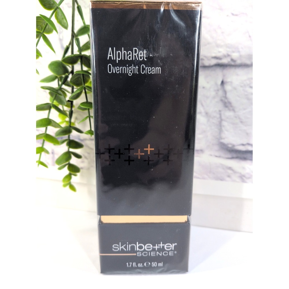 SEALED FULL SZ🌿SkinBetter Science AlphaRet Overnight Cream 1.7oz/50ml Made USA